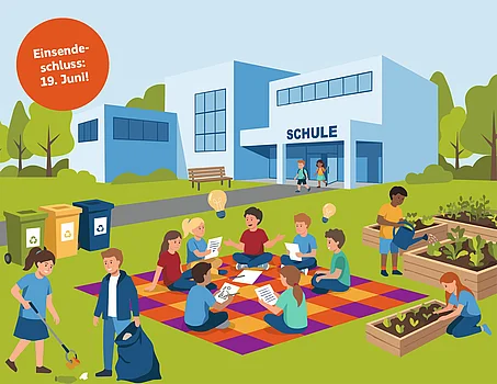 Wettbewerb "Dein sauberer Schulweg" - Einsendeschluss: 19. Juni