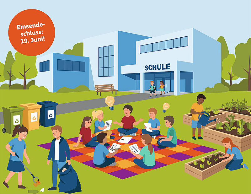 Wettbewerb "Dein sauberer Schulweg" - Einsendeschluss: 19. Juni