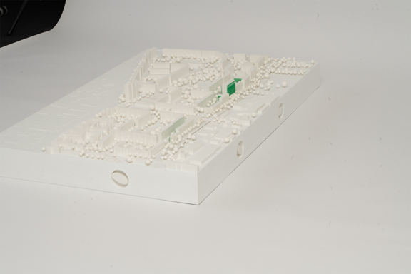 Modell © KNERER und LANG Architekten