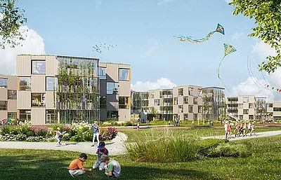 Adlershof Visualisierung © KNOWSPACE++