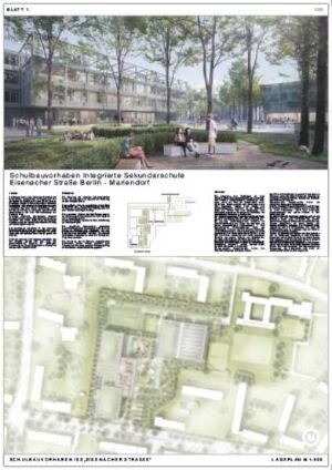Eisenacher Straße Präsentationsplan Hausmann Architekten