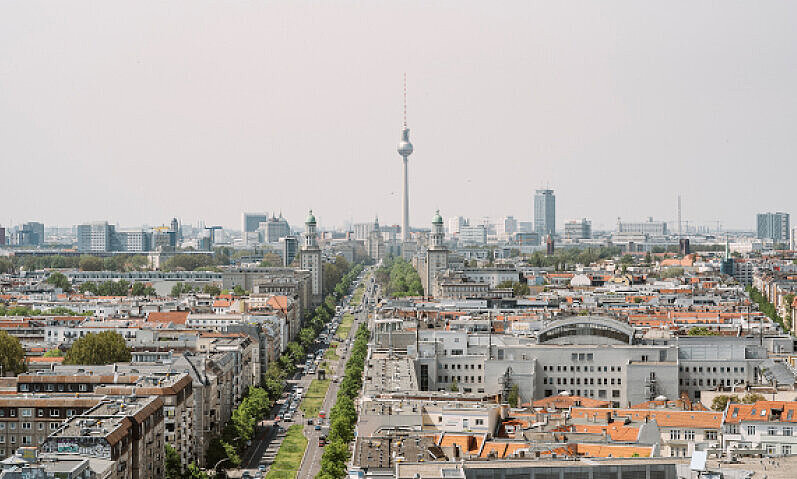 Überblick von Berlin