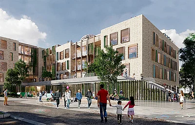 Adlershof Visualisierung © Møller