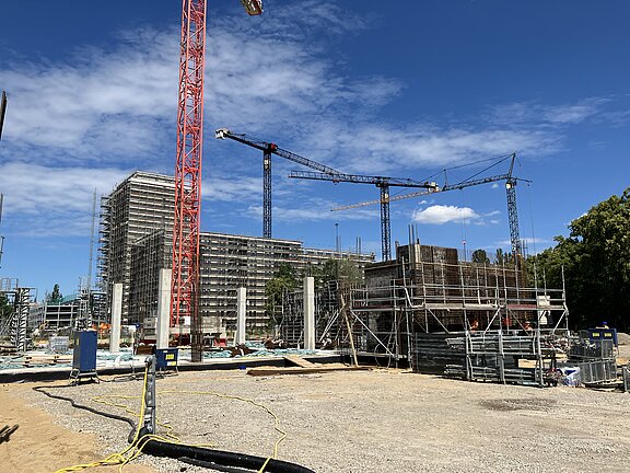 Außenansicht Baustelle