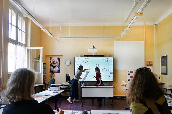 Arbeitsgruppe der Partizipation des Primo-Levi-Gymnasiums