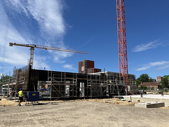 Außenansicht Baustelle