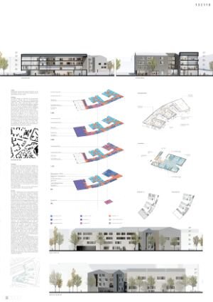 Konzept des Schulgebäudes Präsentationsblatt 2
