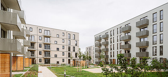 Visualisierung eines Neubauprojektes