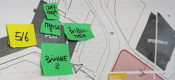 Postits für bessere Lerngestaltung