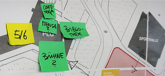 Postits für bessere Lerngestaltung