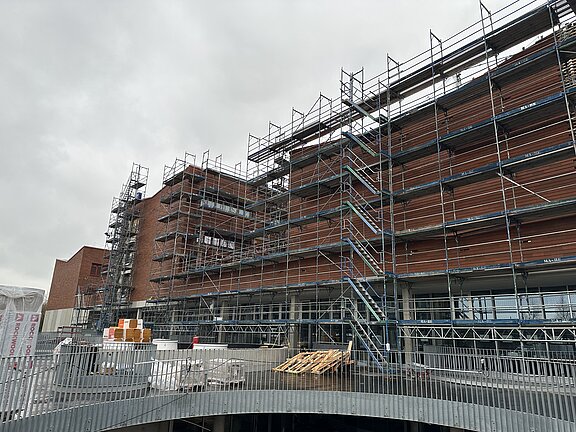 Außenansicht Baustelle