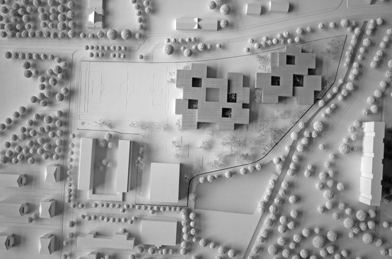 Bild – AFF Architekten GmbH Modell Draufsicht