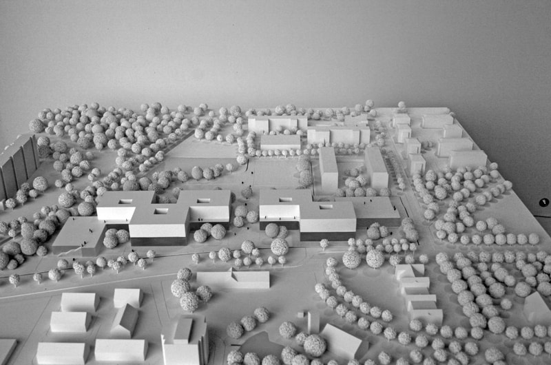 Bild – IBUS Architektengesellschaft mbH Modell Nordansicht