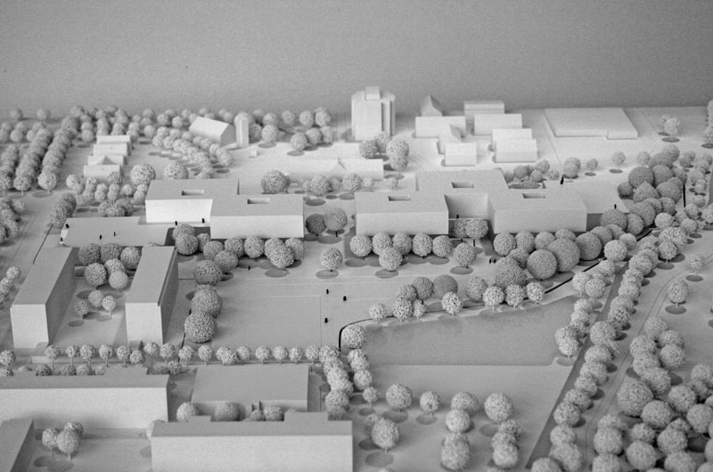Bild – IBUS Architektengesellschaft mbH Modell Südansicht