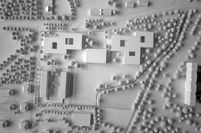 Bild – Kersten Kopp Architekten Modell Draufsicht