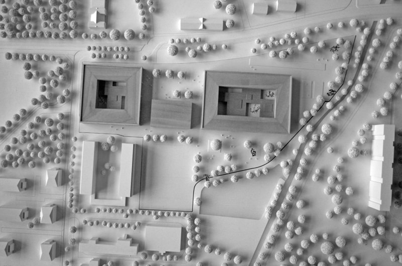 Bild – MGF Architekten GmbH Modell Draufsicht
