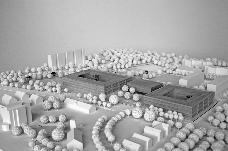 Bild – MGF Architekten GmbH Modell Nordwestansicht