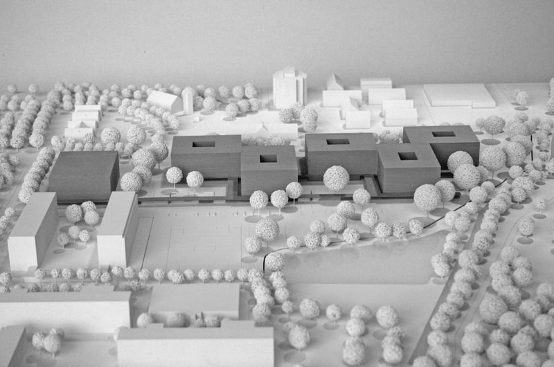 Bild – huber staudt architekten Modell Südansicht