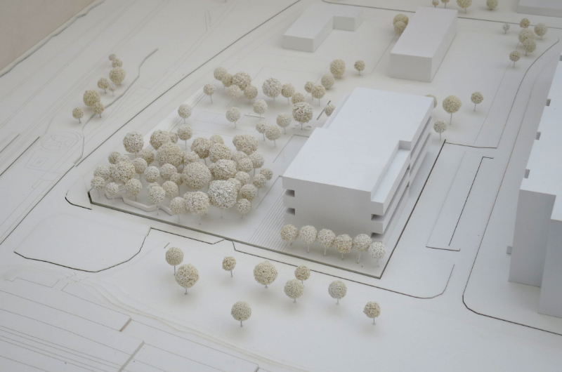 Bild – Kersten Kopp Architekten Modell Nordwestansicht