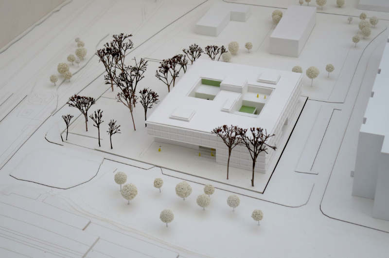 Bild – MGF Architekten Modell Nordwestansicht