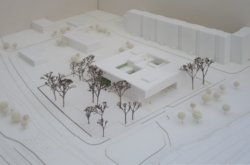 Bild – MGF Architekten Modell Nordansicht