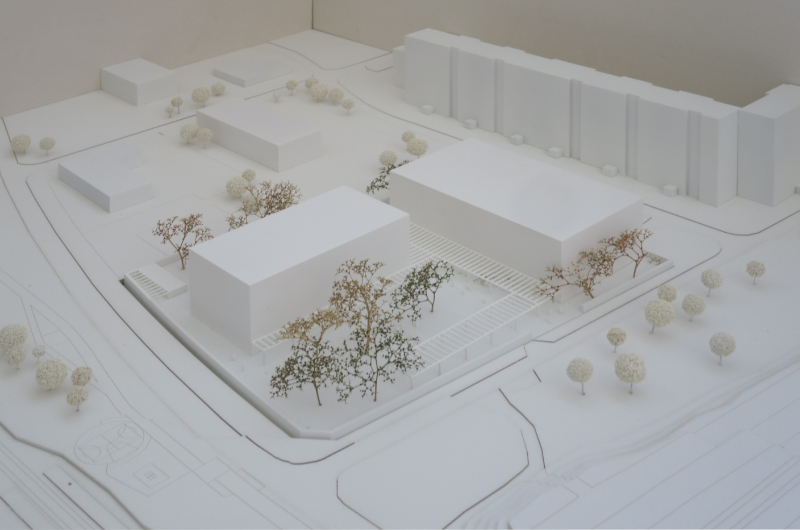 Bild – SEHW Architekten Modell Nordansicht