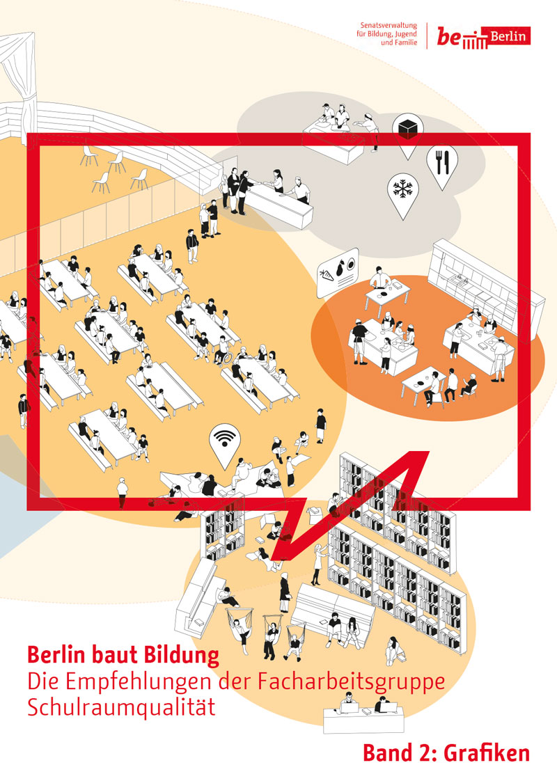 Bild – Deckblatt Berlin baut Bildung, Band 2