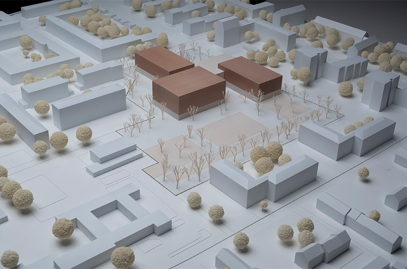 Eisenacher Straße Modellansicht Glass Kramer Löbbert