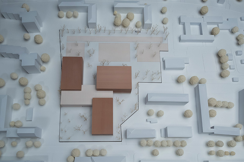 Eisenacher Straße Modellansicht Glass Kramer Löbbert