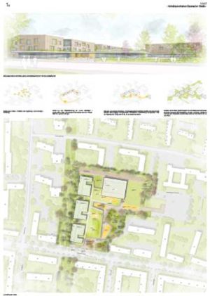 Eisenacher Straße Präsentationsplan Behnisch Architekten