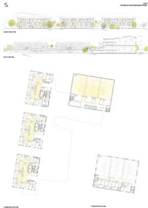 Eisenacher Straße Präsentationsplan Behnisch Architekten