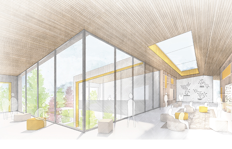 Eisenacher Straße Innenansicht Behnisch Architekten