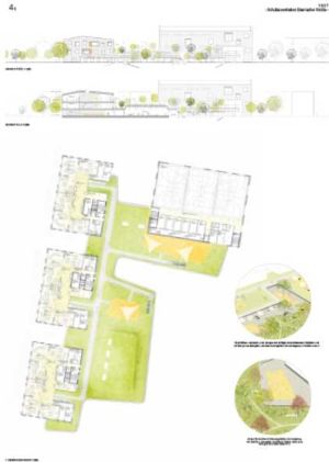 Eisenacher Straße Präsentationsplan Behnisch Architekten