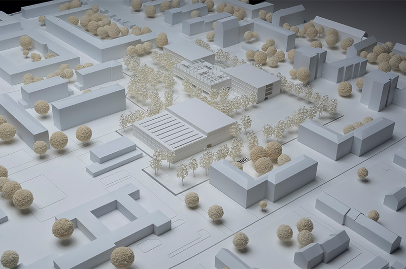 Eisenacher Straße Modellansicht Hausmann Architekten