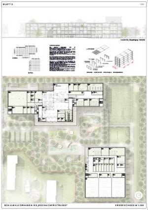 Eisenacher Straße Präsentationsplan Hausmann Architekten