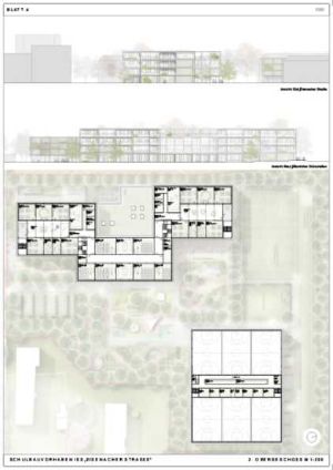 Eisenacher Straße Präsentationsplan Hausmann Architekten
