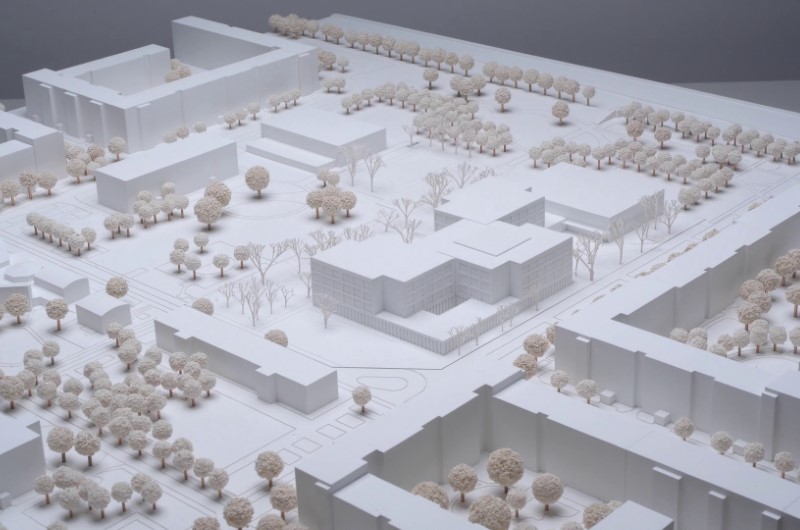 HerbstKunkler Modell Nordostansicht