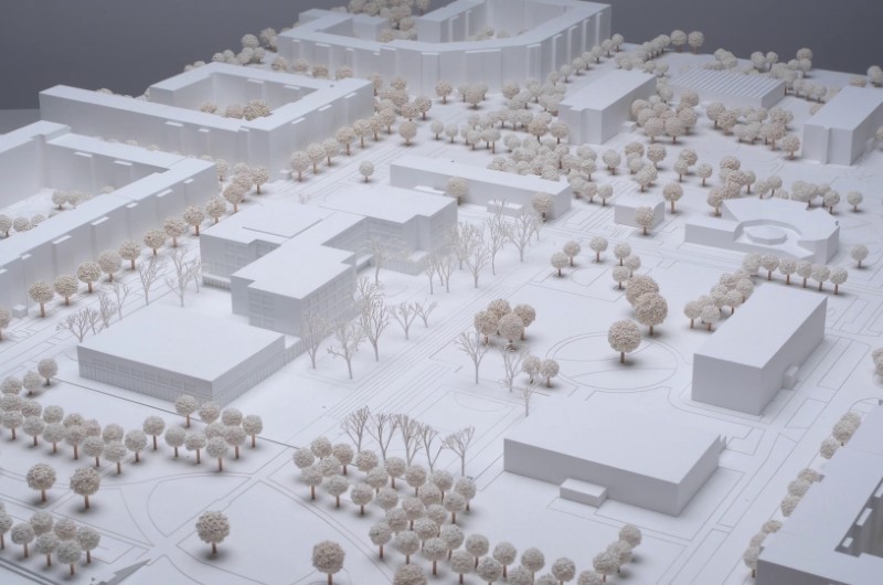 HerbstKunkler Modell Südwestansicht