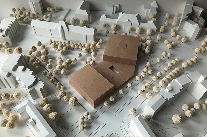 Bild – Wulf architekten Modell Ansicht 2