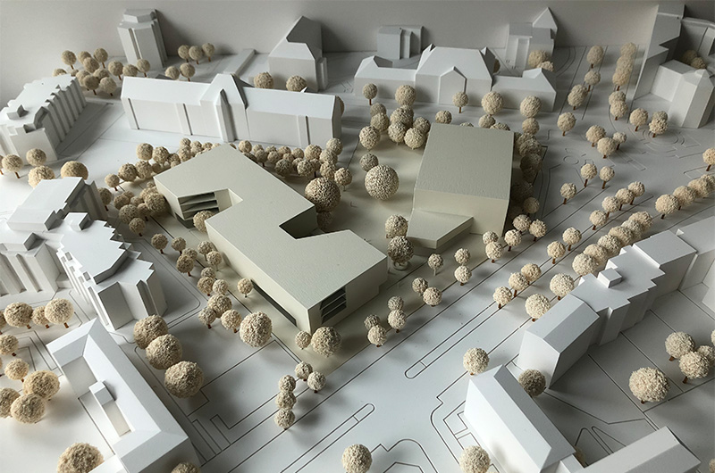 Bild – AFF Architekten Modell Ansicht 1