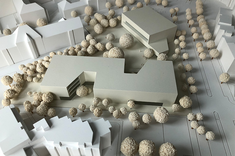 Bild – AFF Architekten Modell Ansicht 2