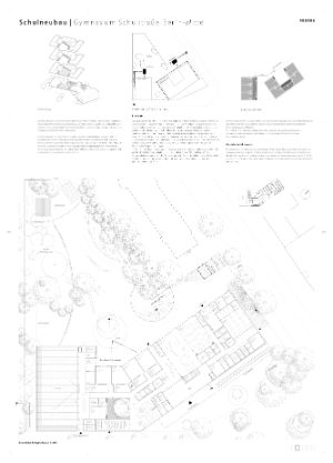 Konzept des Schulgebäudes Präsentationsblatt 2