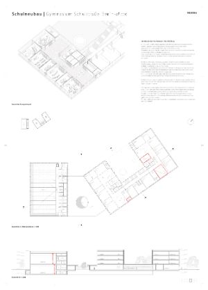 Konzept des Schulgebäudes Präsentationsblatt 4