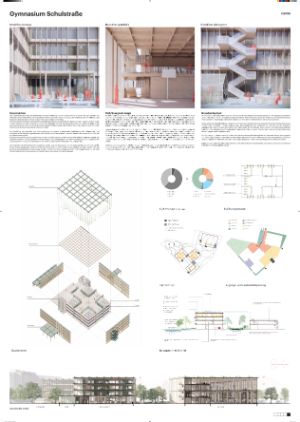 Konzept des Schulgebäudes Präsentationsblatt 5