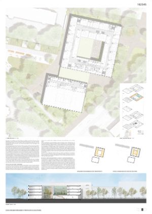 Konzept des Schulgebäudes Präsentationsblatt 4