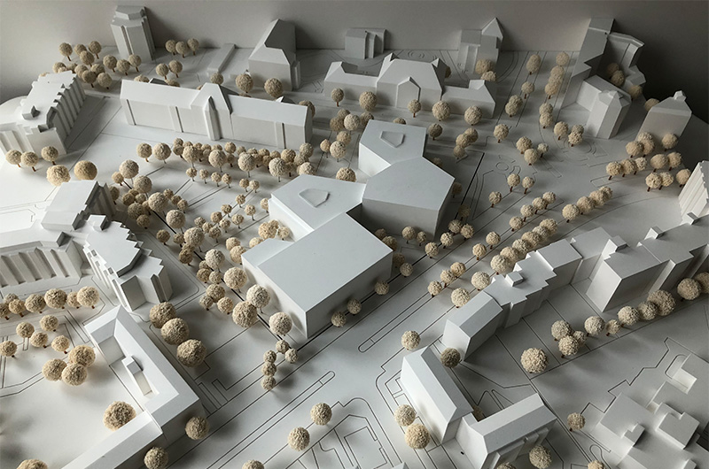 Bild – a+r Architekten GmbH Modell Ansicht 1