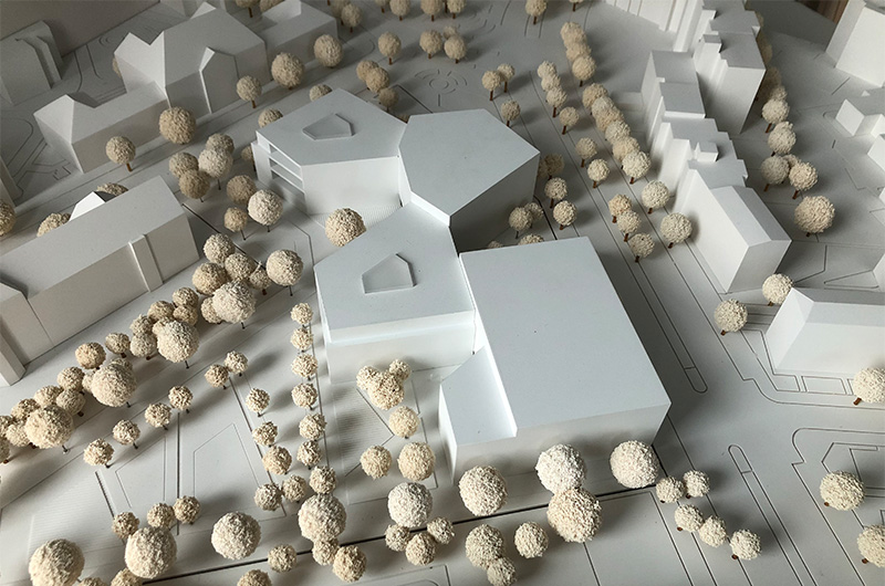 Bild – a+r Architekten GmbH Modell Ansicht 2