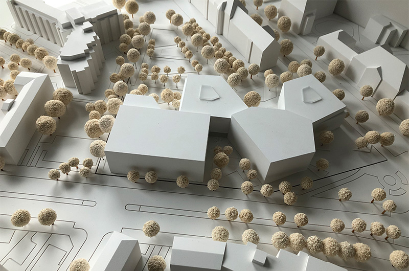 Bild – a+r Architekten GmbH Modell Ansicht 3
