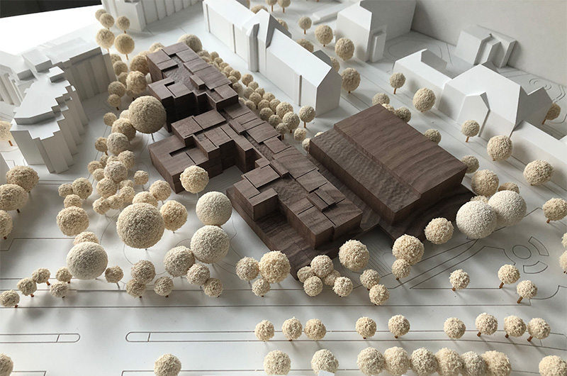 Bild – gmp Architekten von Gerkan, Marg und Partner Modell Ansicht 3
