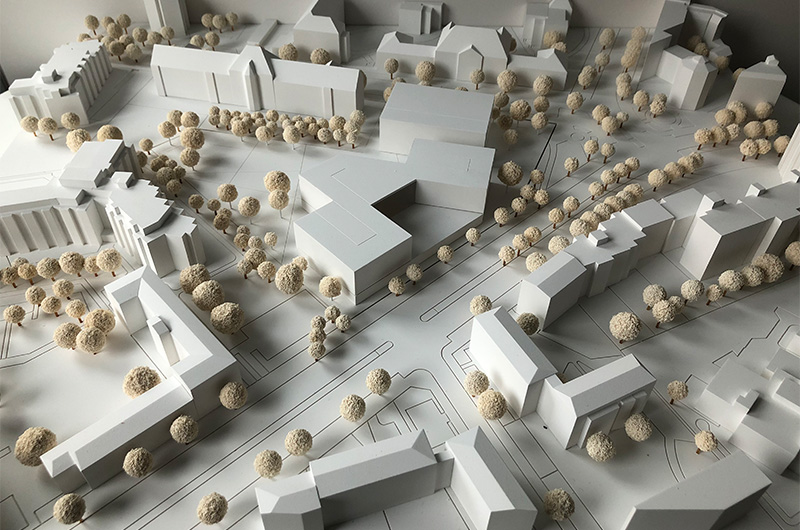 Bild – Renner Architekten GmbH und KHR Architecture A/S Modell Ansicht 1